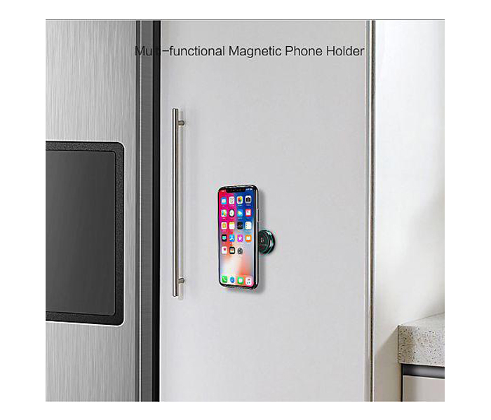 Zooni X3 Magnetic Universal Metal Magnet Sticker For Wall Desk & Car Mount For Smartphones And Tablets - Gold - Zoom Image 4