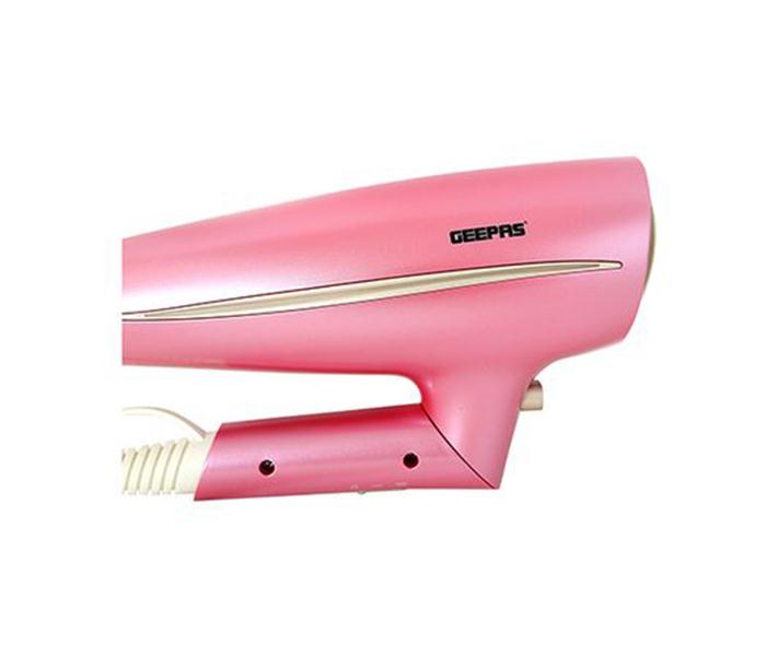 Geepas GH8661 2200 watt Professional Hair Dryer with 2 Speed Control - Pink - Zoom Image 2