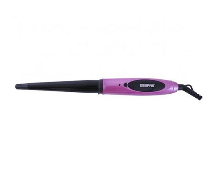 Geepas GH8648 Hair Curler with Ceramic Coated Steel Tongs - Zoom Image 1