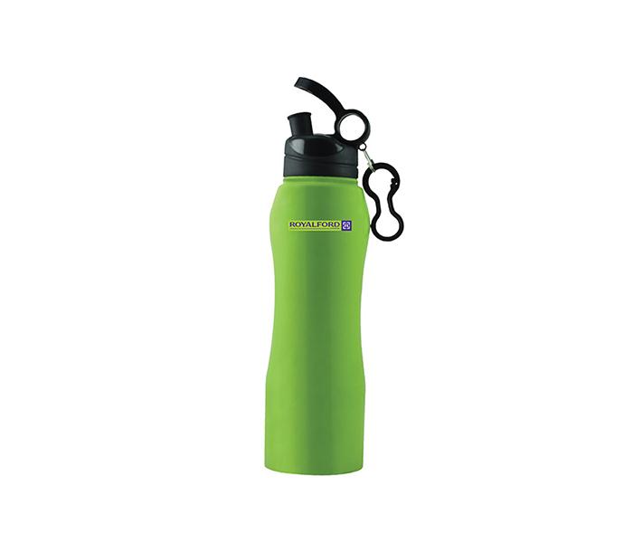 Royalford RF6945 750 ml Stainless Steel Lacquered Curve Water Bottle - Zoom Image