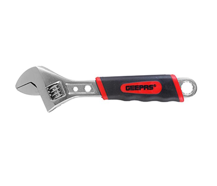 Geepas GT7642 8-inch Soft Grip Adjustable Wrench (Blocked) - Zoom Image 1