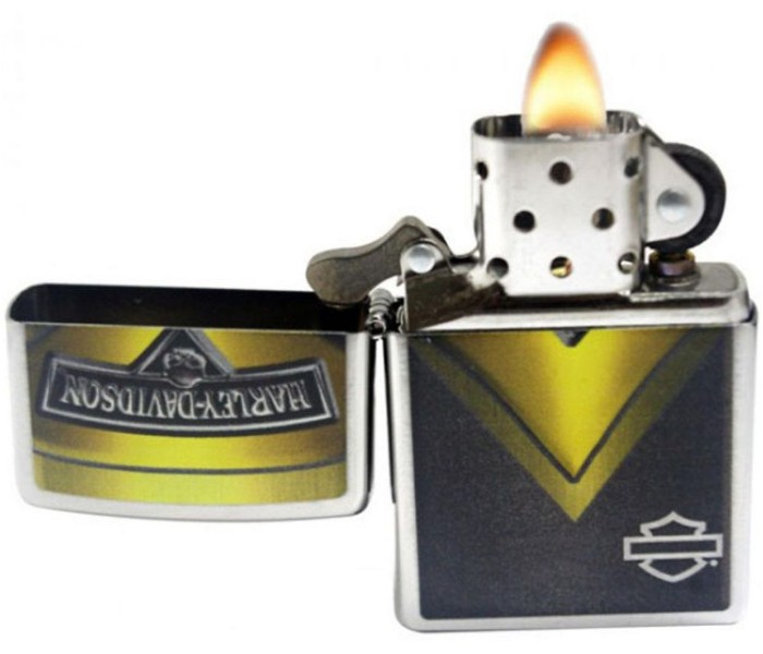 Zippo 28821 200 Harley Davidson Lighter Silver - Zoom Image 1