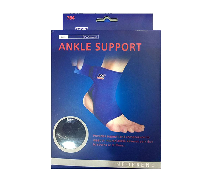 Lp Support N15427321A Left Ankle Supporter - Blue - Zoom Image 1