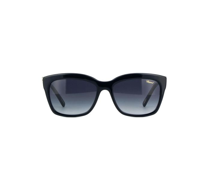 Chopard SCH212S 0700 Wayfarer Black Frame & Black Mirrored Sunglasses for Women - Zoom Image 2