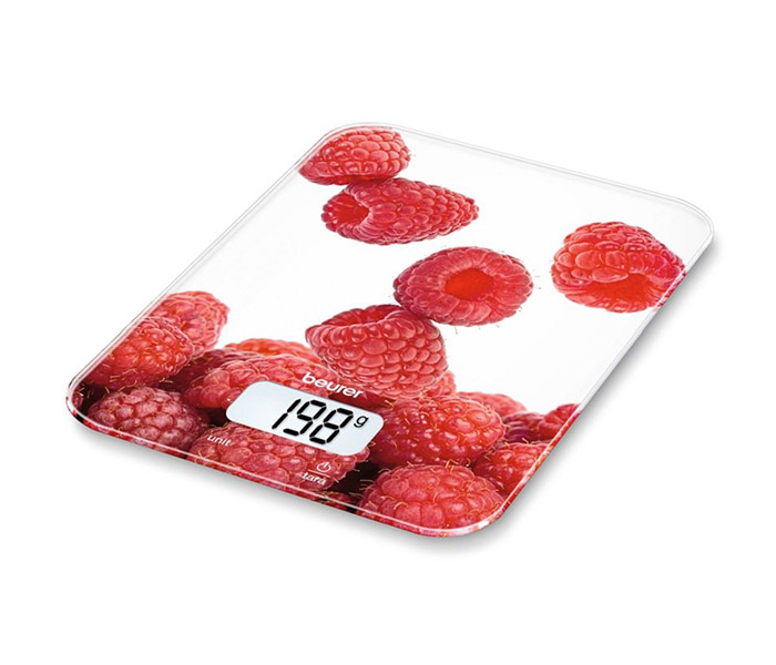 Beurer KS 19 Glass Kitchen Scale - Berry - Zoom Image 2