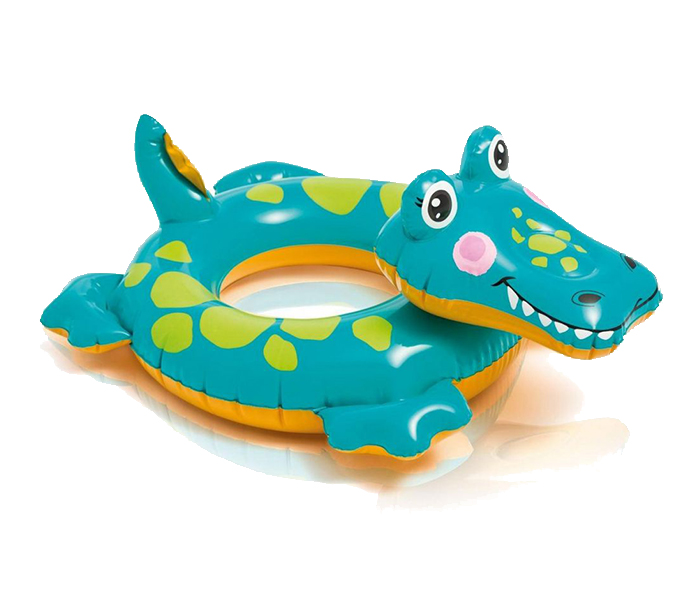 Intex ZX-58221 89 x 69CM Alligator Big Animal Swim Ring - Zoom Image 2