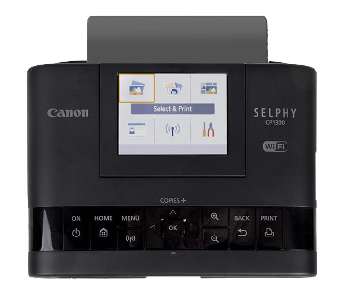 Canon SELPHY CP1300 Compact Photo Printer - Black - Zoom Image 4