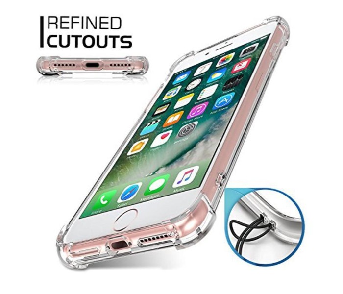 Shockproof Silicone TPU Transparent Back Case For iPhone 6 Plus and 6s Plus SHTCS6 Clear - Zoom Image 6