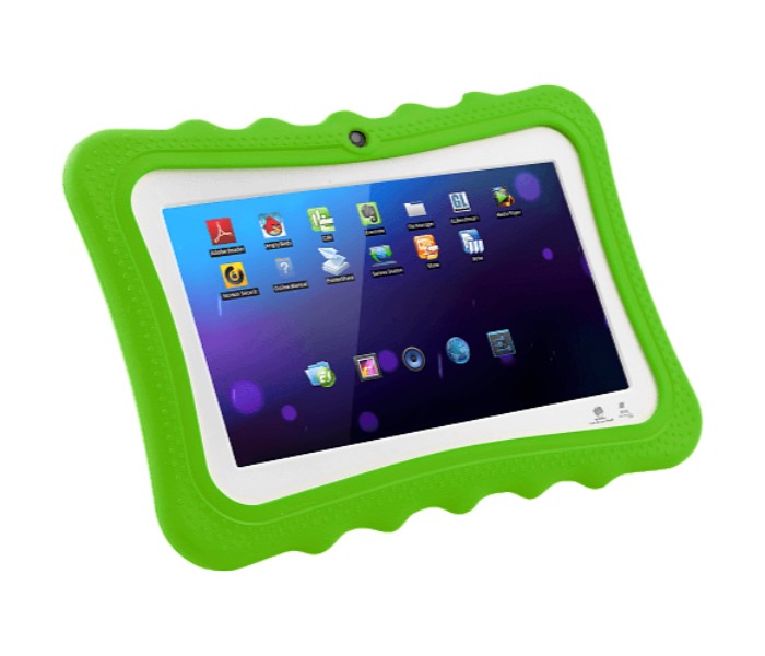 BSNL K-1 Kids Tablet, 7 inch, Android 4.4.2, 8GB, 1GB DDR3, Dual-core, Dual Camera, Green - Zoom Image 3