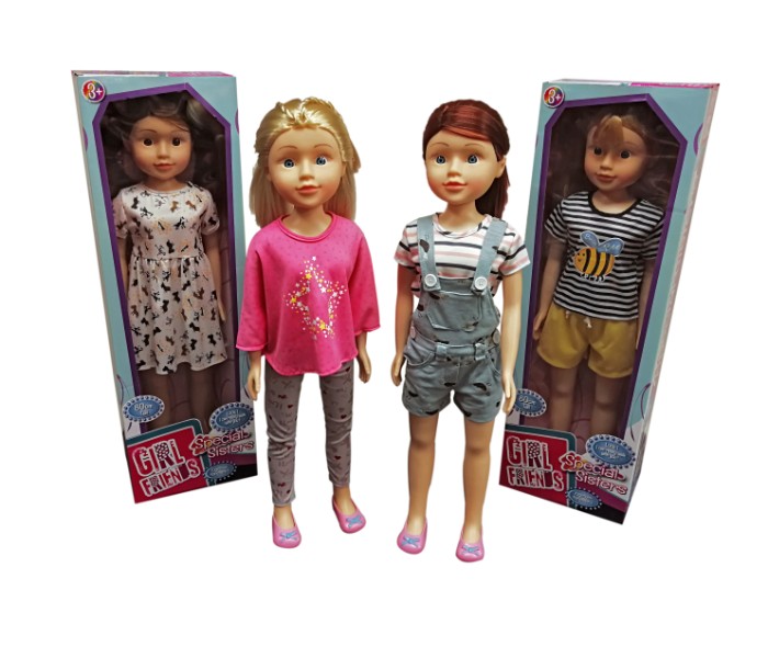 Sum Sum 32710 Special Sisters Walker Doll 80 cm Multicolor - Zoom Image