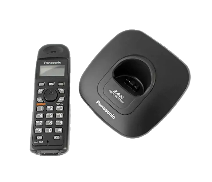 Panasonic KX-TG3611BX 2.4GHz Digital Cordless Phone - Black - Zoom Image 2