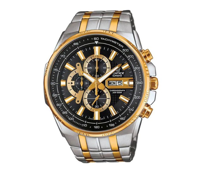 Casio Edifice EFR-549SG-1AVUDF Mens Analog Watch Silver and Gold - Zoom Image