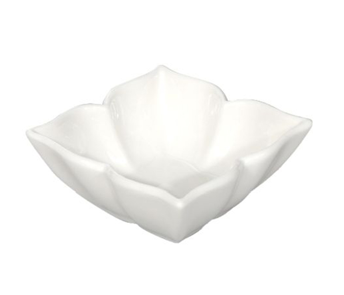 Delcasa DC1301 Ceramic Dish Bowl - White, 3 Pieces - Zoom Image