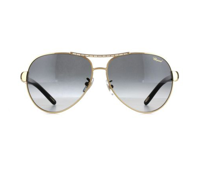 Chopard SCHA59S 300F Oval Rose Gold Frame & Smoke Gradient Mirrored Sunglasses for Women - Zoom Image 4