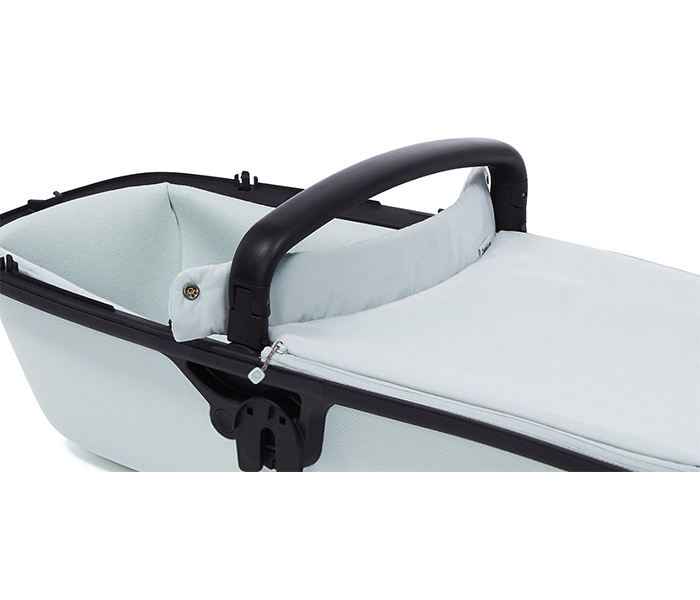 Quinny 1505623000 Zap Lux Carrycot - Grey On Grey - Zoom Image 2