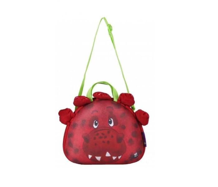 Okiedog 80091  Wildpack  Lunch Bag Dinosaur Red - Zoom Image 2