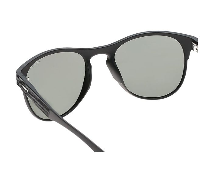 Police S1949 U28P Aviator Black Frame & Green Mirrored Sunglasses for Men - Zoom Image 3