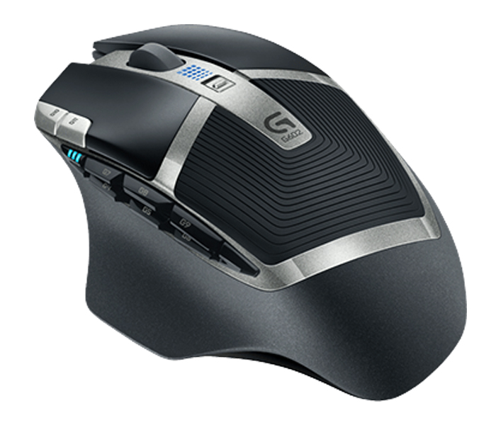 Logitech 910-003823 G602 Wireless Gaming Mouse - Silver & Black - Zoom Image 5