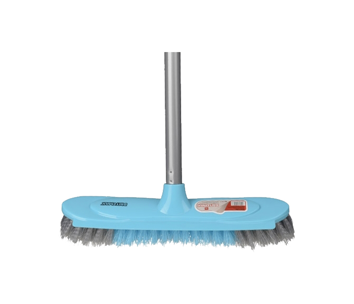 Britemax FB-453-BB 125Cm Broom with Tube - Grey & Blue - Zoom Image 1