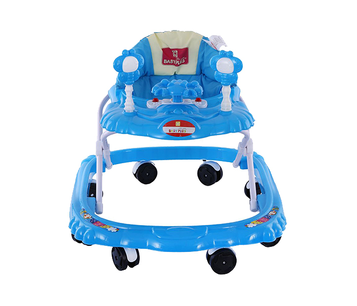 Baby Plus BP6007W Collapsible Baby Walker - Blue - Zoom Image 1