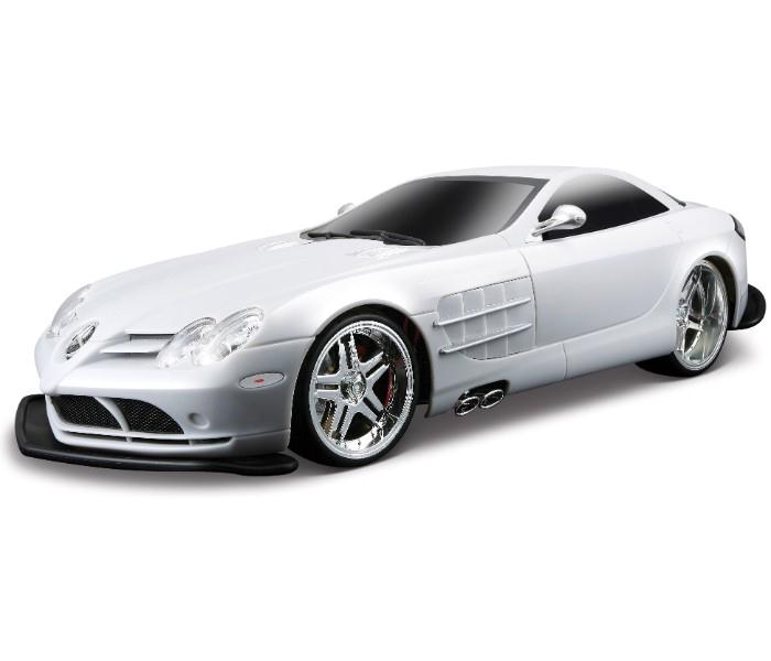 Maisto Tech 81022 RC 1:10 Mercedes Benz SLR McLaren  (2.4 GHz. Ready to run) with Battery and Charger Silver - Zoom Image