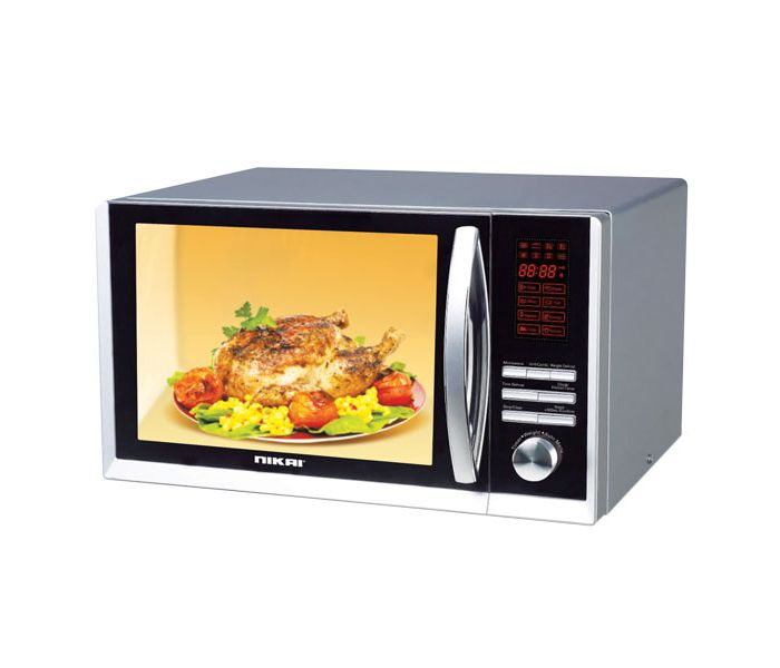 Nikai NMO2310DSG 23 Litre Capacity Microwave Oven Silver - Zoom Image