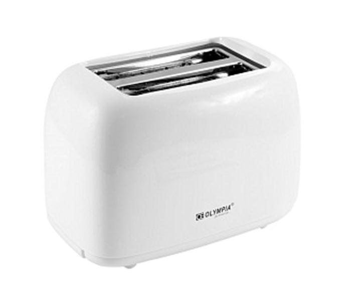 Olympia OE-506 2 Slice Bread Toaster with Cool Touch Body - White - Zoom Image 2