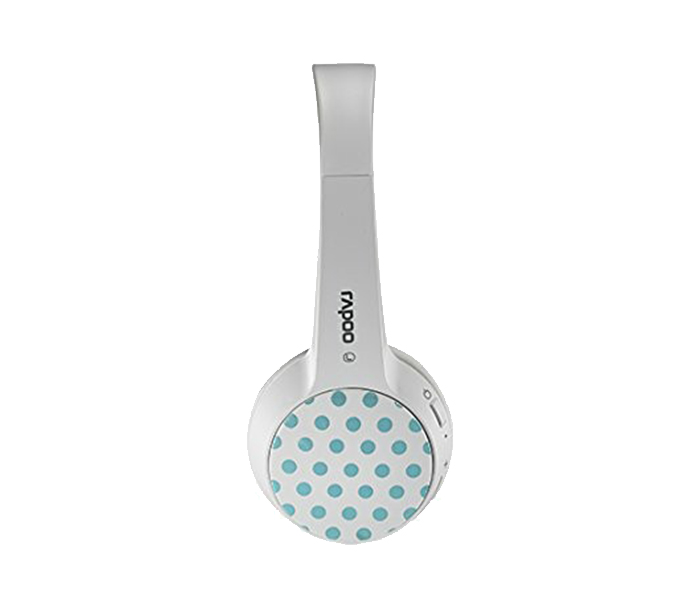 Rapoo S100 Multi Style Wireless Bluetooth Headset - White 13605 - Zoom Image 1