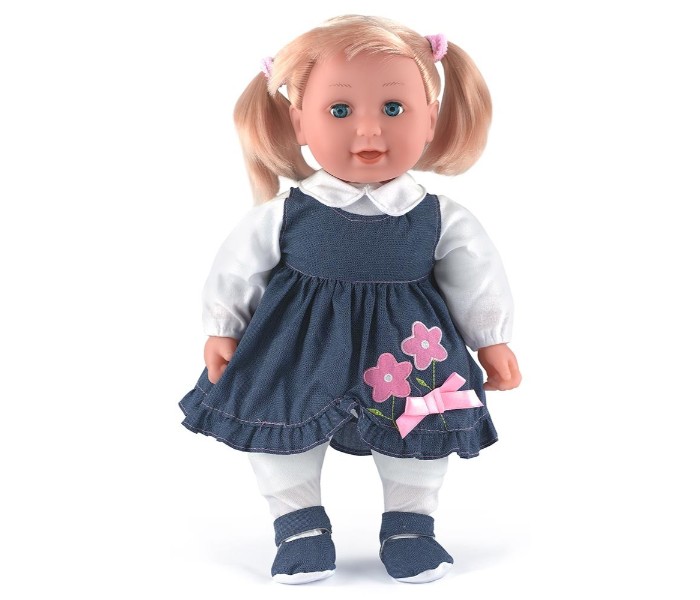 Dolls World 8558 41cm Emma 2 Pcs Pink and Blue - Zoom Image 1