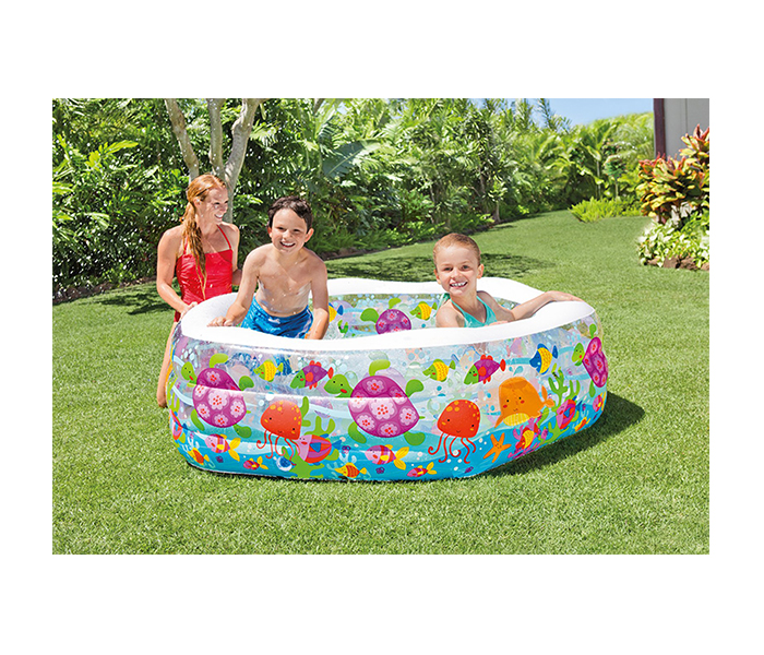 Intex ZX-56493 191 x 178 x 61CM Ocean Reaf Inflatable Pool - Zoom Image 2