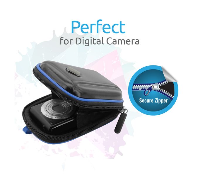 Promate Amba Superior High Quality Digital Camera case, Black - Zoom Image 3