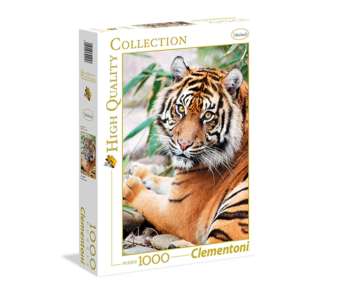 Clementoni 39295 High Quality Collection Sumatran Tiger Adult Puzzle - 1000 Pieces - Zoom Image 2