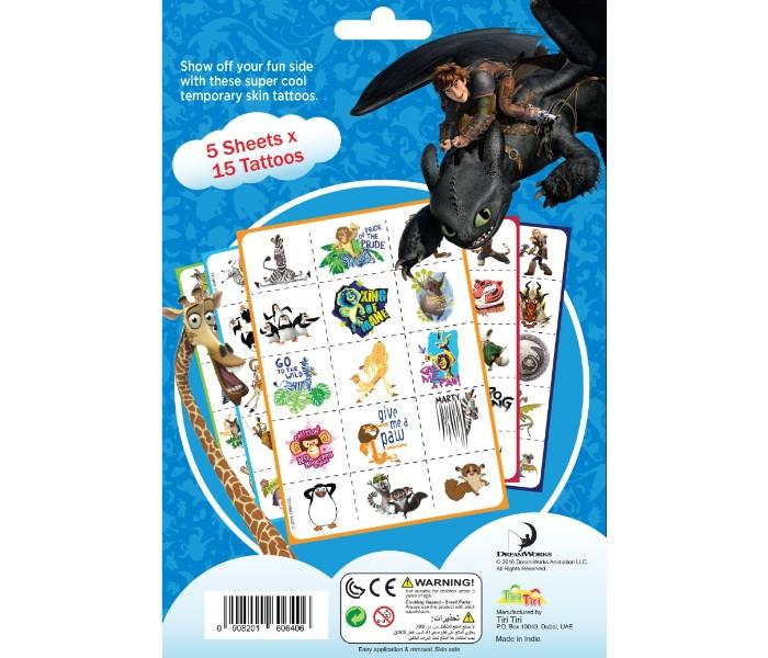 Tiri Tiri TIR012 Dreamworks Evergreen Tattoo Pack Multicolor - Zoom Image 1