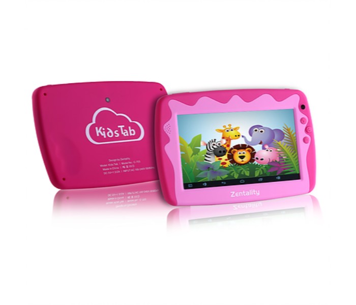 Zentality C-703 Kids 7 Inch Quad Core Wifi Tablet Pink - Zoom Image