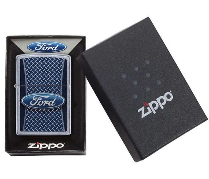 Zippo 29065 Ford Tire Treads Lighter Blue - Zoom Image 3