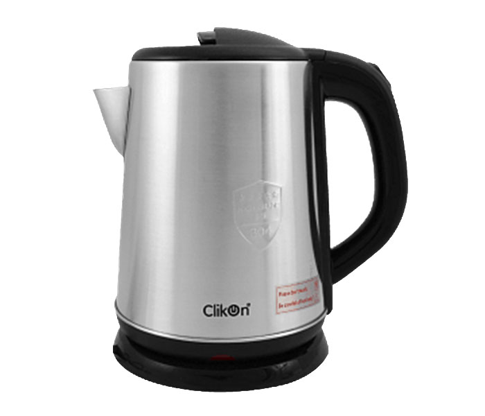 Clikon CK5121-N 1.8L Stainless Steel Electric Kettle - Silver - Zoom Image 1