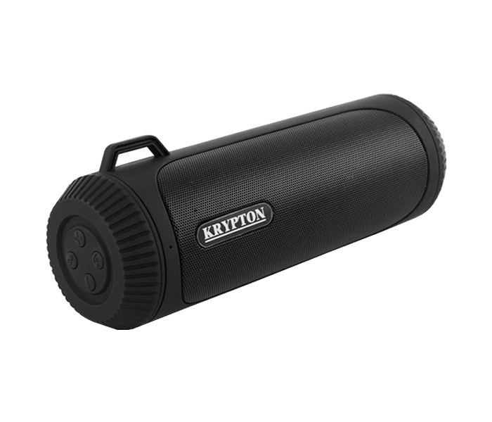 Krypton KNMS6130 Rechargeable Bluetooth Speaker with LED Light - Black - Zoom Image 1