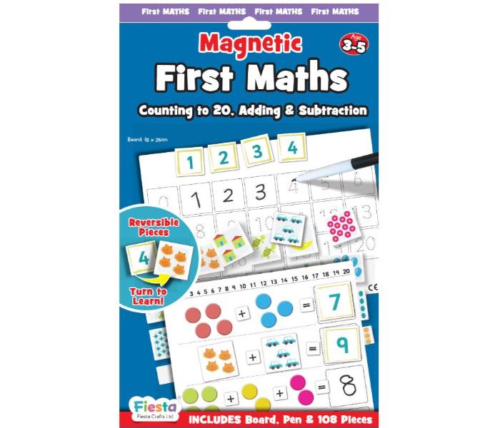 Fiesta Crafts T-2810 First Maths Blue - Zoom Image 2