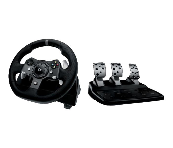 Logitech 941-000124 G920 Gaming Wheel for Xbox One & PC - Black - Zoom Image 5