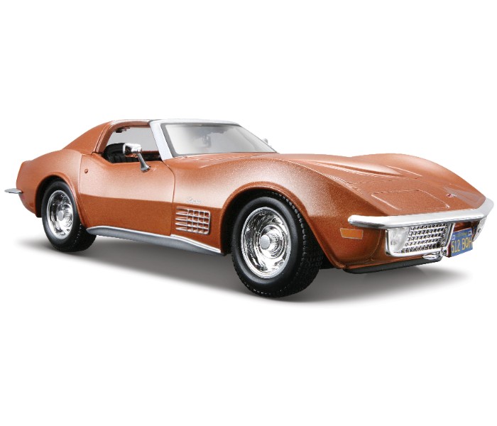 Maisto Tech 31202 1:24 SE (A) Chevrol Corvette 1970 Brown - Zoom Image