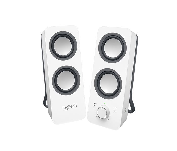 Logitech 980-000813 Z200 Stereo 2.0 Speaker - Snow White - Zoom Image 2