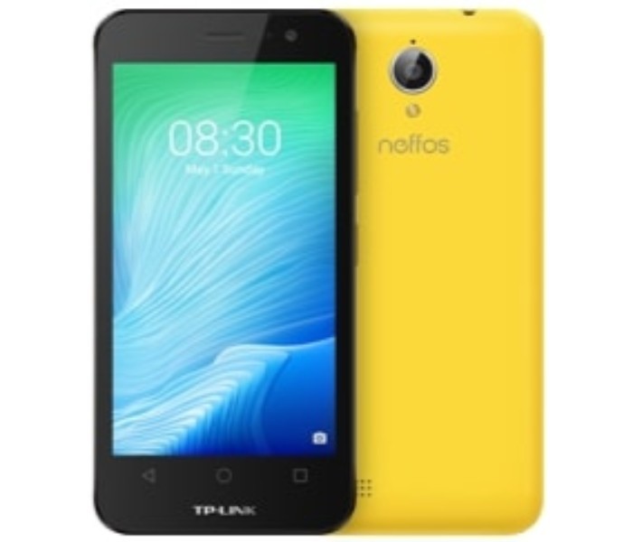 Neffos Y5L 4.5 inch 3G Smart Phone, 1 GB RAM, 8 GB ROM, Yellow - Zoom Image