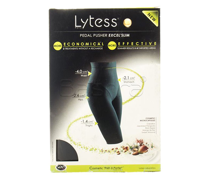 Lytess N15408976A Pedal Pusher Excel Slimming Wear - Black & Large & Extra Large - Zoom Image