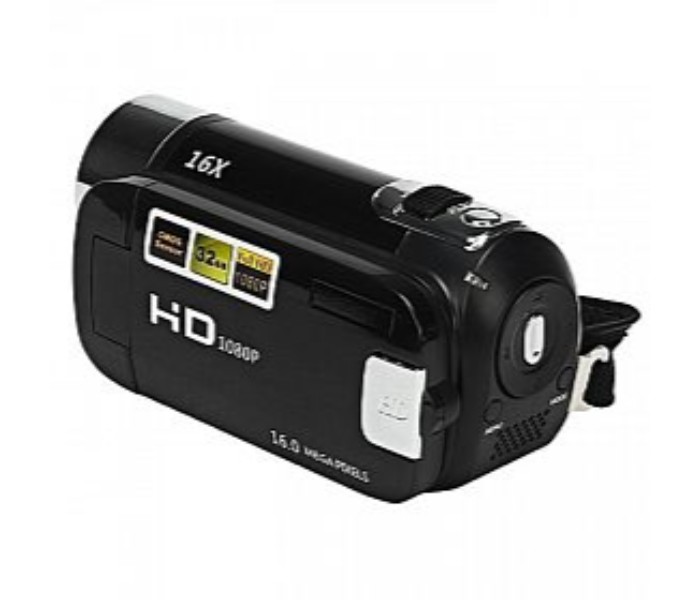 HD-75 1080P Digital Video Camera Recorder 16 Megapixel, 2.4 inch LCD Screen Black - Zoom Image 3