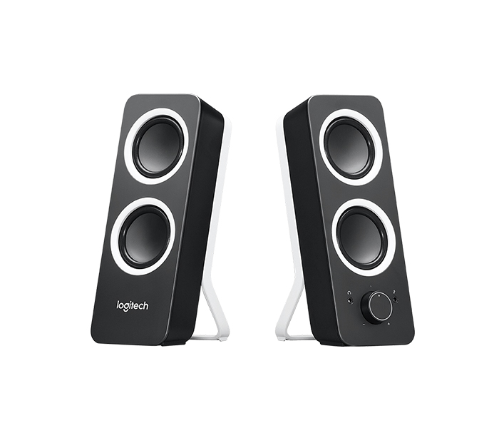 Logitech 980-000812 Z200 Stereo 2.0 Speaker - Midnight Black - Zoom Image 1