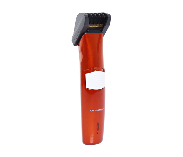 Olsenmark OMTR3032 Rechargeable Trimmer for Men, Orange - Zoom Image 1