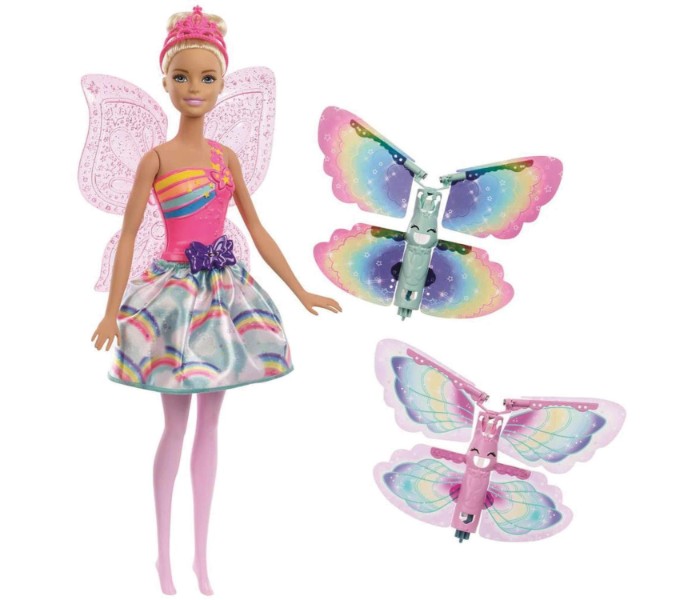 Barbie FRB08 Flying Wings Feature Fairy Doll Assorted - Zoom Image 1