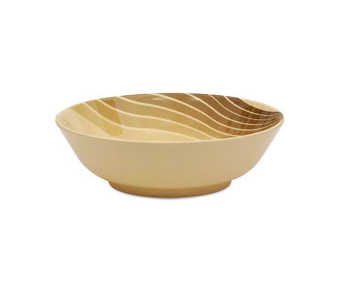 Royalford RF8178 10-inch Melamine Radiant Thai Soup Bowl - Brown - Zoom Image