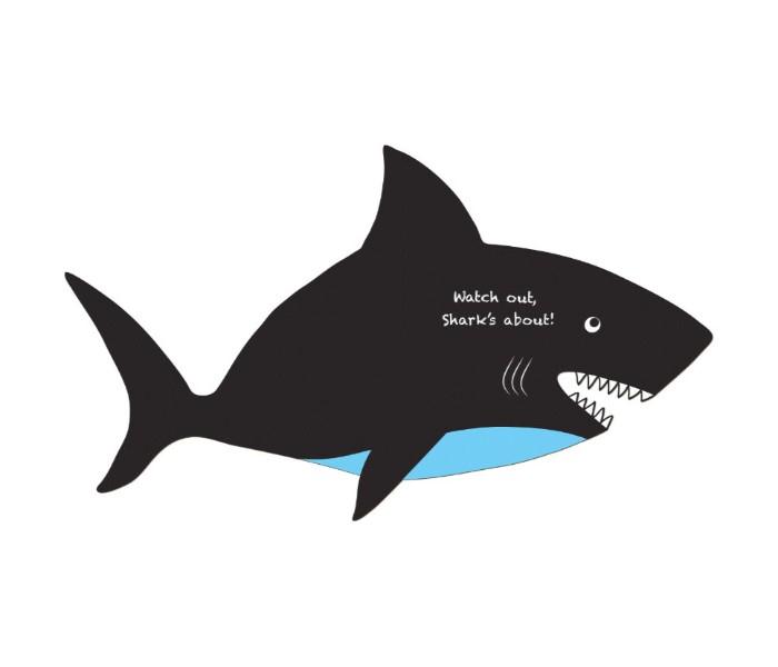 Fiesta Crafts W-0229 Wall Hanging Shark Chalkboard Green & Black - Zoom Image 2