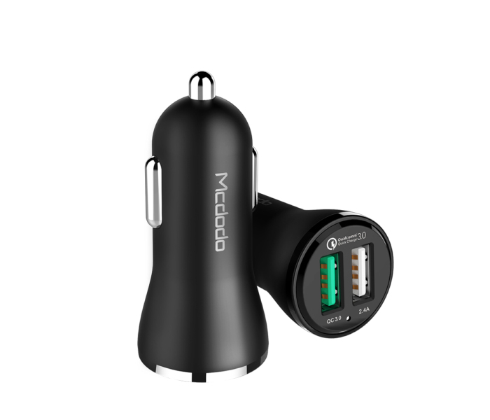 Mcdodo CC-4910 30W Dual Port USB Car Charger with Quick Charge - Black - Zoom Image 8